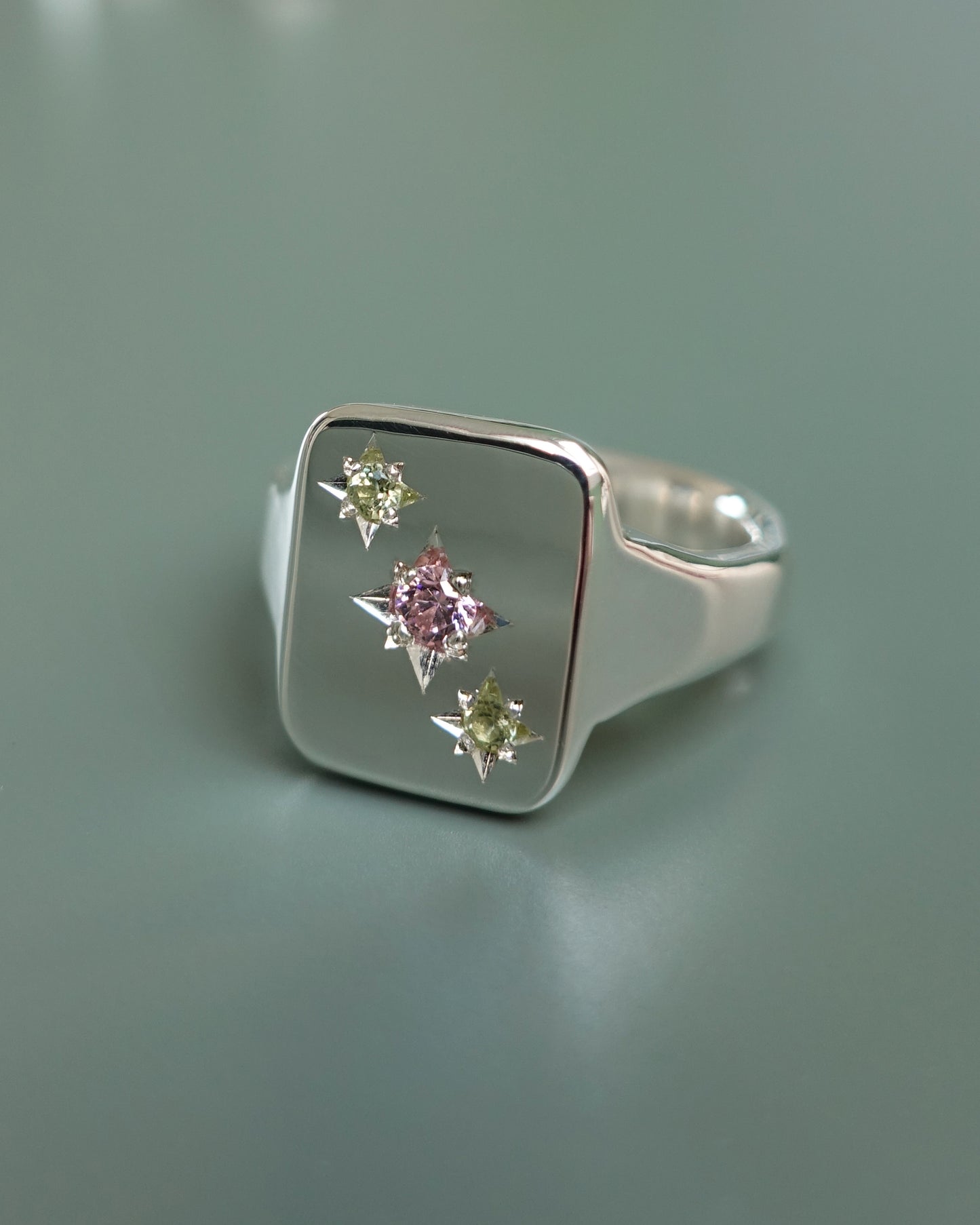 TRIPLE STAR RING