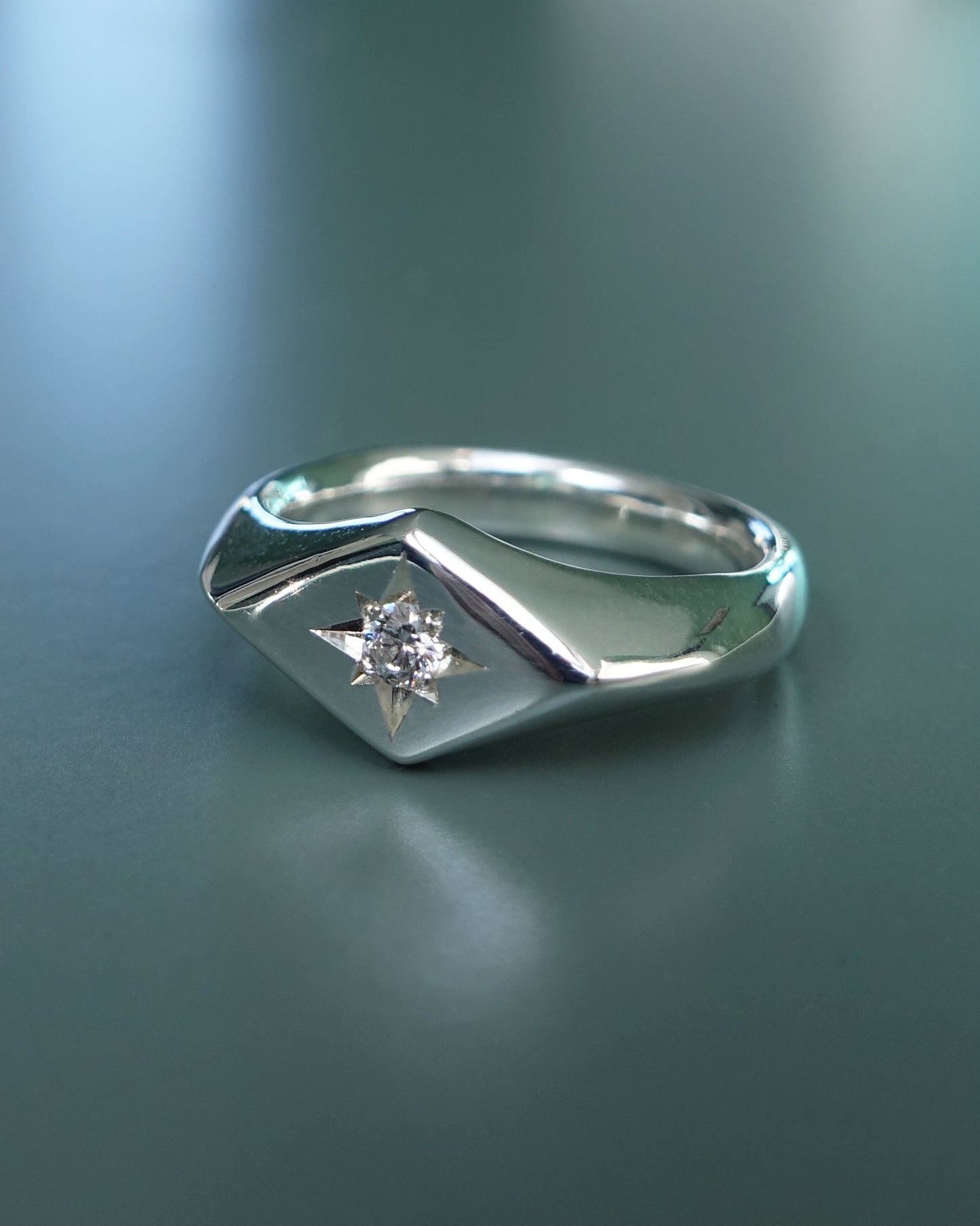 DIME RING - CLEAR