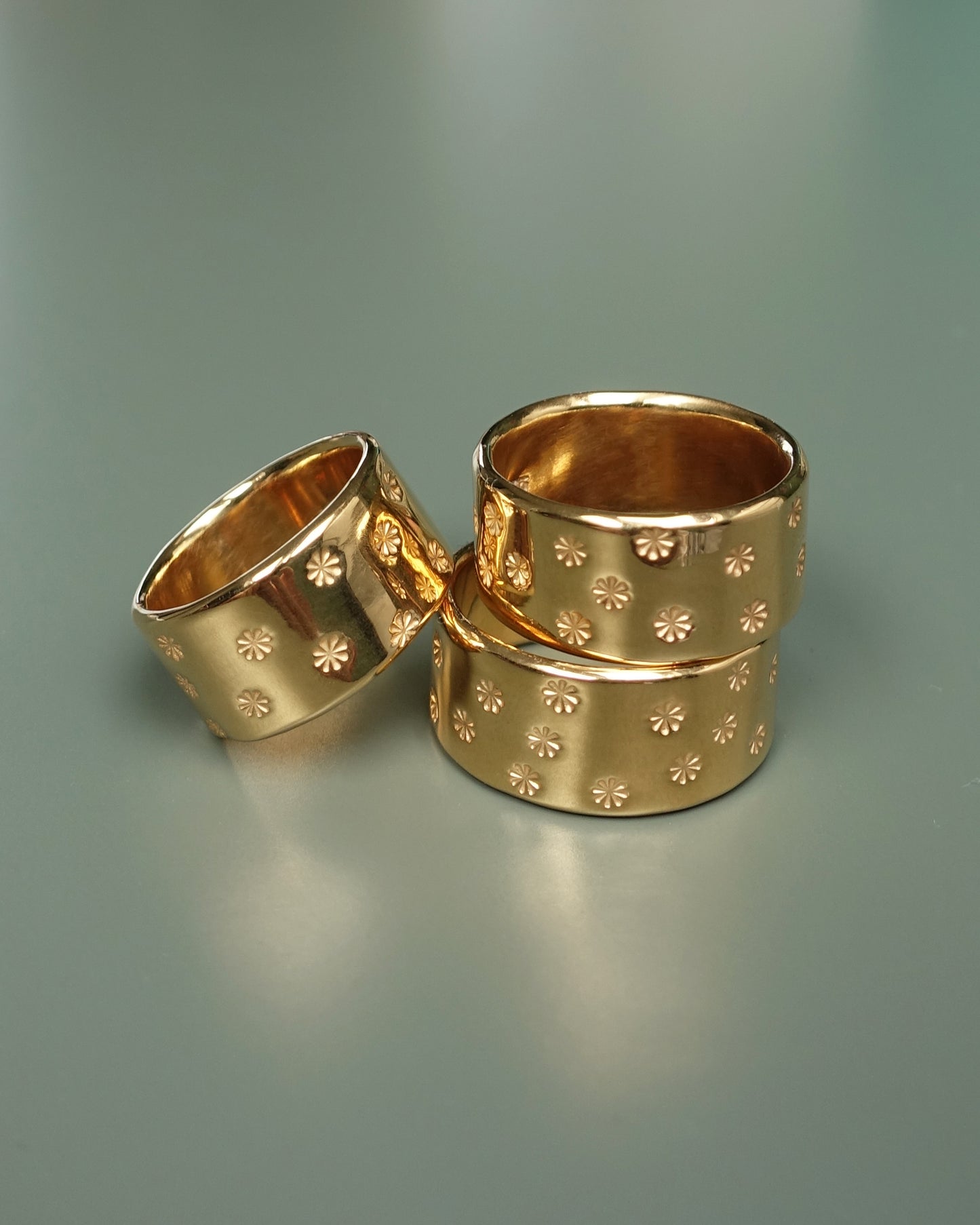 Stars Ring Gold Plated
