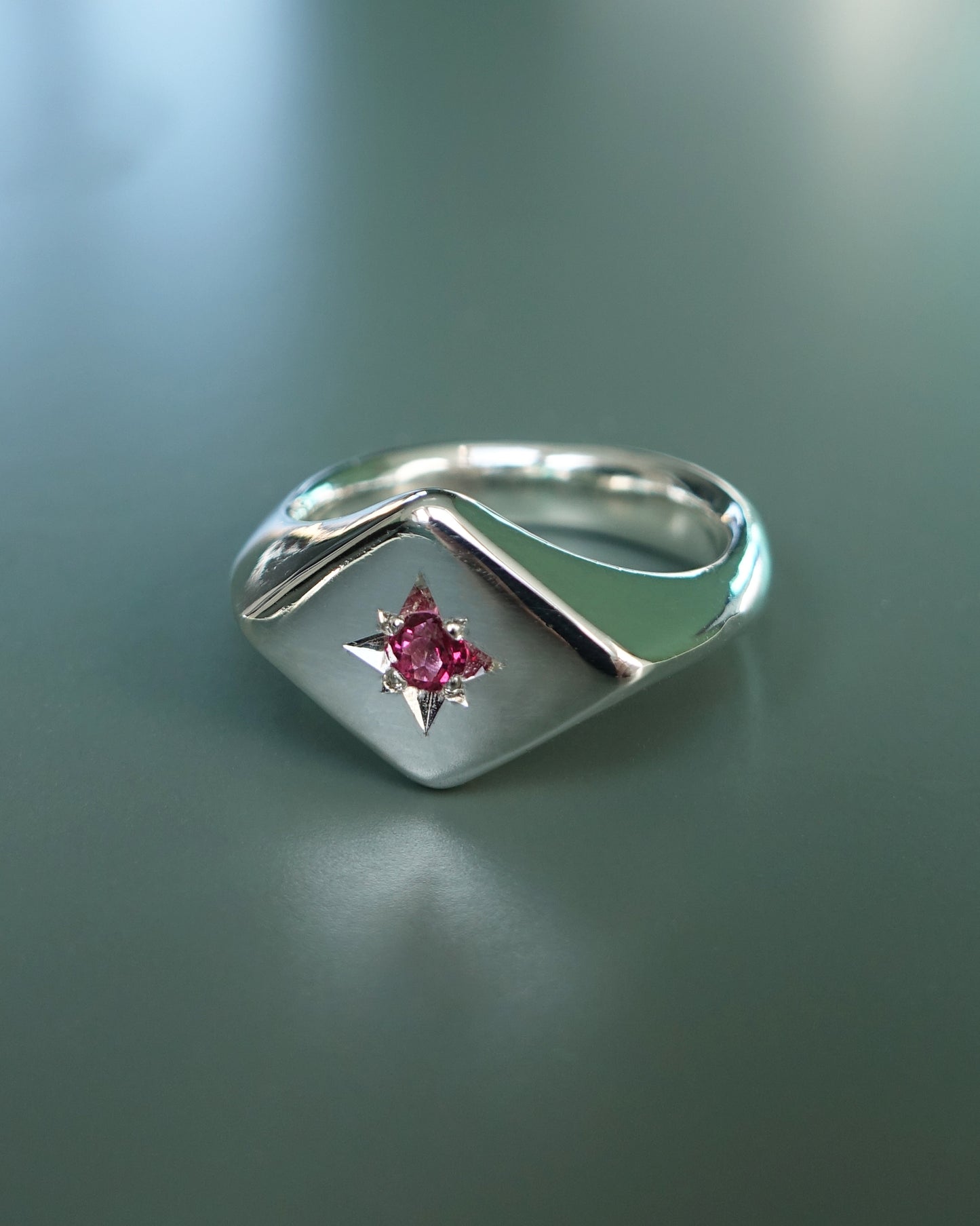 DIME RING TOPAZ