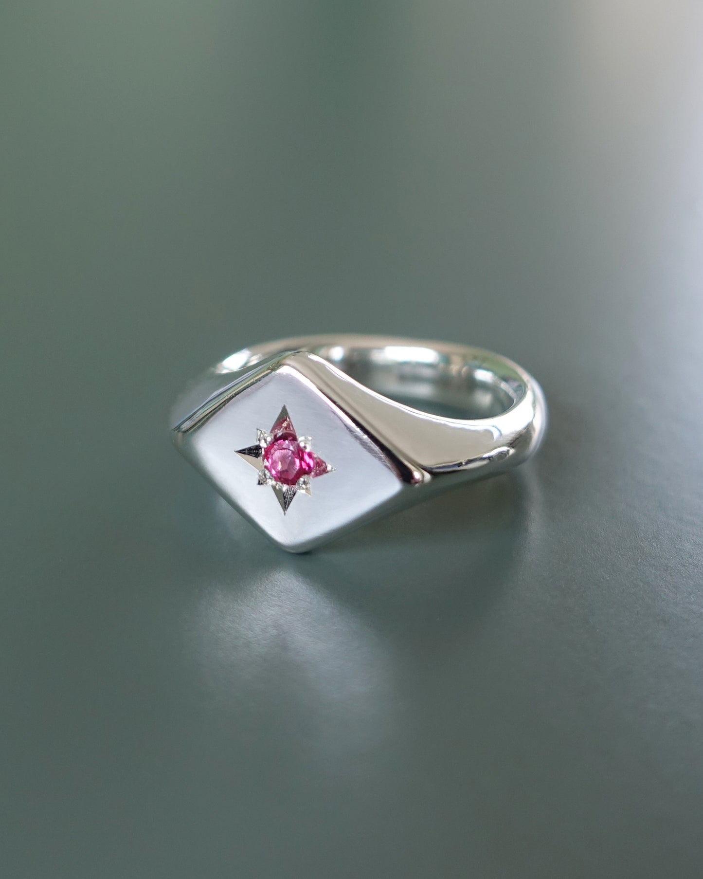 DIME RING TOPAZ