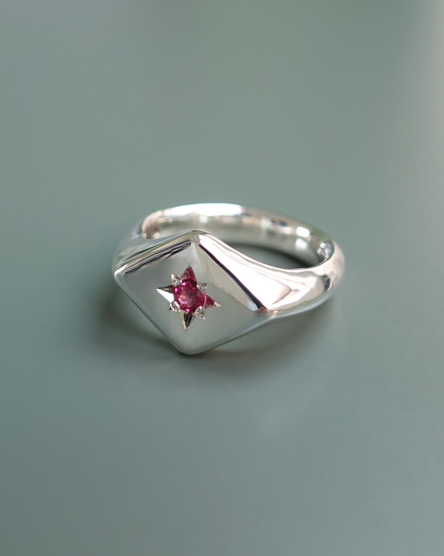 DIME RING TOPAZ